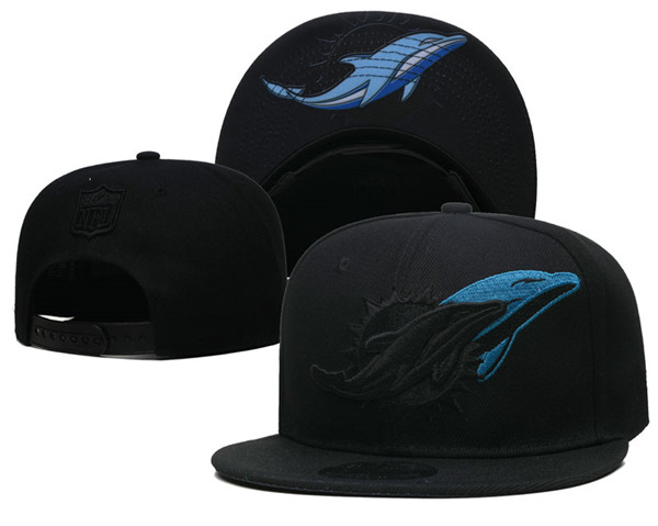 Miami Dolphins Stitched Snapback Hats 088